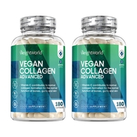 Vegan Collagen Advanced – Formule stimulant le collagène – 180 gélules puissantes de 500mg - Vegan Collagen Advanced pour la peau,  os et articulation