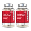 Vinaigre de Cidre de Pomme 120 Gélules - 1500mg par Dose - Digestion et Perte de Poids - 2 Boîtes