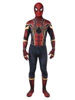 Costume de Cosplay pour hommes Lycra rouge Spandex Film américain bande dessinée Cosplay combinaison Costume dhalloween