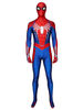 Costume de cosplay pour hommes Rouge Blue Lycra Spandex Leotard American Comic Film Cosplay Combinaison Halloween Costume