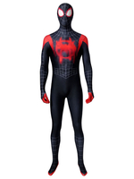 Costume de cosplay pour hommes Rouge Noir Lycra Spandex Catsuits Zentai American Comic Film Cosplay Combinaison Costume d\
