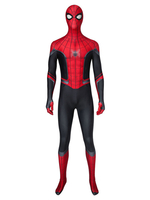 Costume de cosplay pour hommes Rouge Noir Lycra Spandex Catsuits Zentai American Comic Film Cosplay Combinaison Costume d\