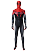 Costume de Cosplay pour hommes rouge noir Lycra Spandex combinaisons Zentai film de bande dessinée américaine Cosplay combinaison Costume dhalloween