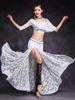 Costume de danse du ventre; dentelle; haute fente; femmes Vêtements de danse du ventre; pour femmes Déguisements Halloween