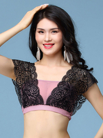 Costume de danse du ventre Top Lace Femmes Bollywood Dancing Costumes Déguisements Halloween
