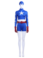 Costume de DC Comics Stargirl bleu Cosplay Déguisements Halloween