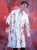 Costume de docteur zombie effrayant pour Halloween pour adultes tenue de chirurgien sanglant