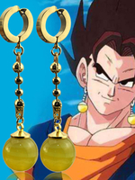 Costume de Dragonball Cosplay Dragon Ball Super Broli Goku Boucles dOreilles Noires Déguisements Halloween