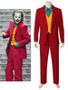 Costume de Joker ensemble de cosplay Joker film Arthur Fleck en coton mélangé Déguisements Halloween