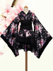 Costume de Kimono Japonais Femme Robe Lolita Bonne Cosplay Anime Ensemble Déguisement Carnaval