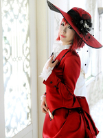 Costume de Madame Rouge dans Black Butler-cosplay dDéguisements Halloween Déguisements Halloween