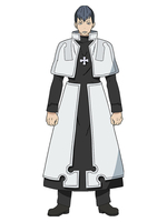 Costume de manteau de polyester de Cospaly Rekka Hoshimiya de la force du feu Déguisements Halloween