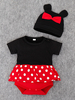 Costume de Minnie Cosplay Mickey Mouse sincline Vêtements de bébé nouveau-né bande dessinée Déguisements Halloween