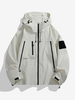 Veste Hommes Manteaux À Capuche Décontracté Poches Glissière Éclaire Imperméable