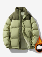 Veste Matelassée Pour Hommes Manteaux Chic Noir Vert Cool Chaud Hiver