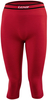 Lenz 6.0 Merino 3/4 Pantalon fonctionnel,  rouge,  taille S