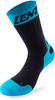 Lenz 6.0 Mid Chaussettes de compression Noir Bleu 35 36 37 38