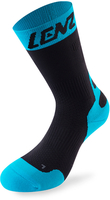 Lenz 6.0 Mid Chaussettes de compression Noir Bleu 39 40 41