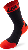 Lenz 6.0 Mid Chaussettes de compression Noir Rouge 42 43 44