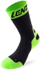 Lenz 6.0 Mid Chaussettes de compression Noir Vert 35 36 37 38