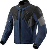 Revit Catalyst H2O Veste textile de moto,  noir-bleu,  taille 2XL pour Hommes
