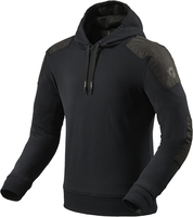 Revit Cedar Hoodie de moto,  noir,  taille M pour Hommes