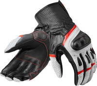 Revit Chevron 3 Gants de moto,  noir-blanc-rouge,  taille 2XL